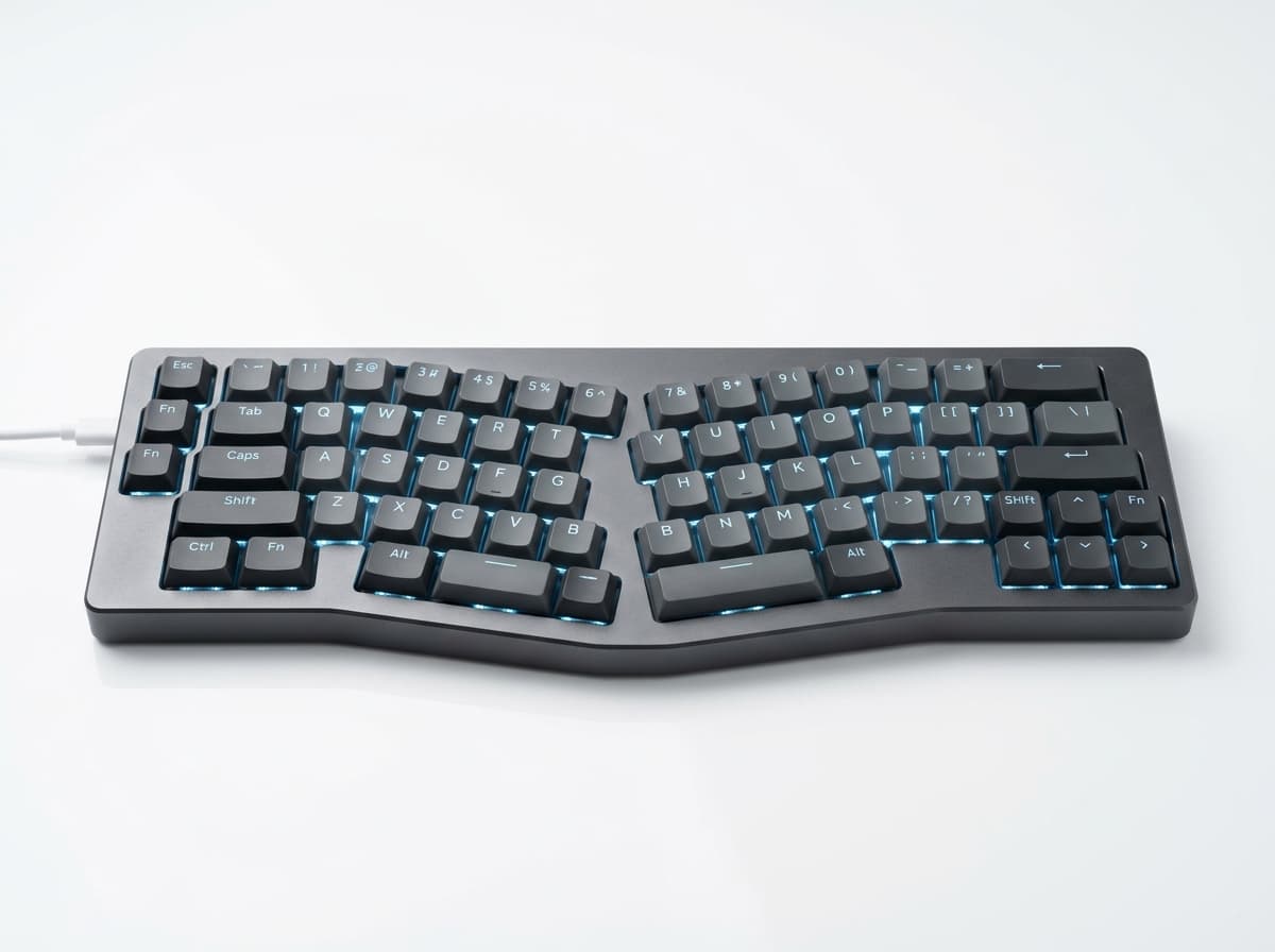 CyberType Pro Split Ergonomic Mechanical Keyboard